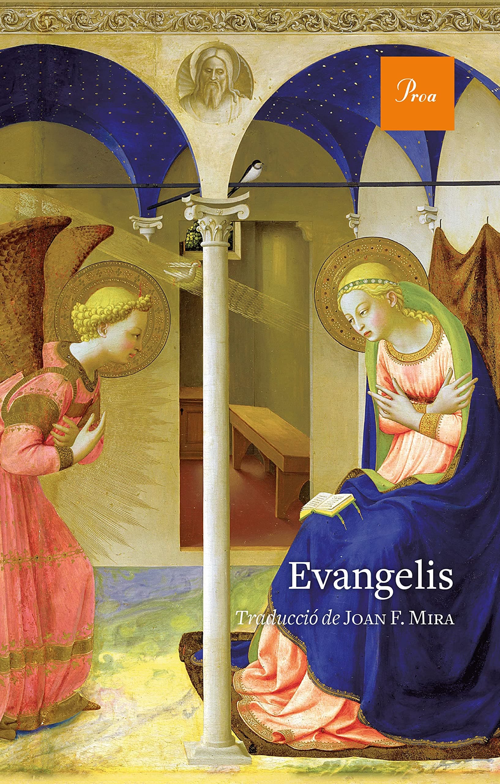 Portada de Evangelis de Marc, Mateu, Lluc i Joan amb els Fets dels apòstols, la (A TOT VENT-TELA)