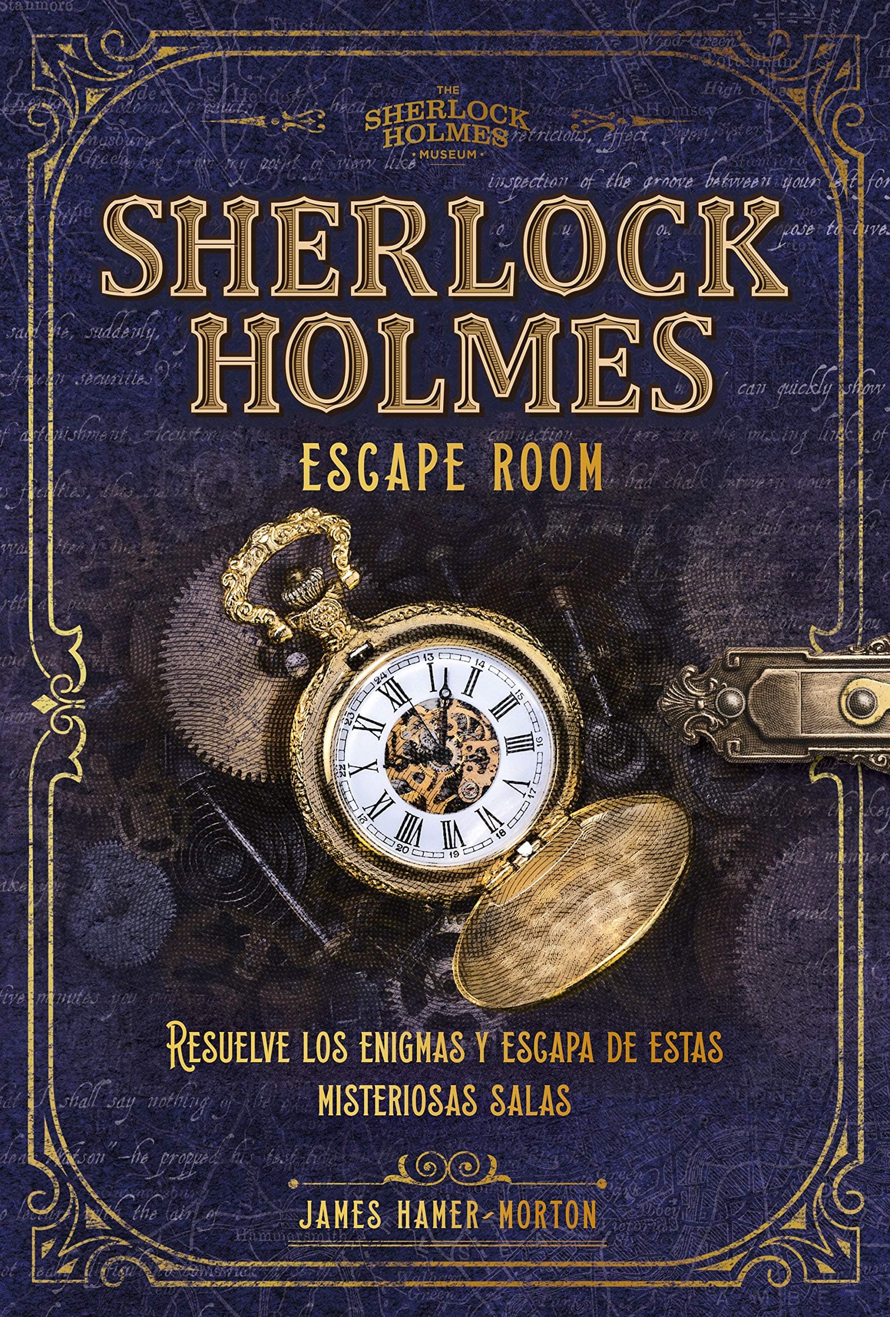 Portada de Sherlock Holmes. Escape room (Libro interactivo)