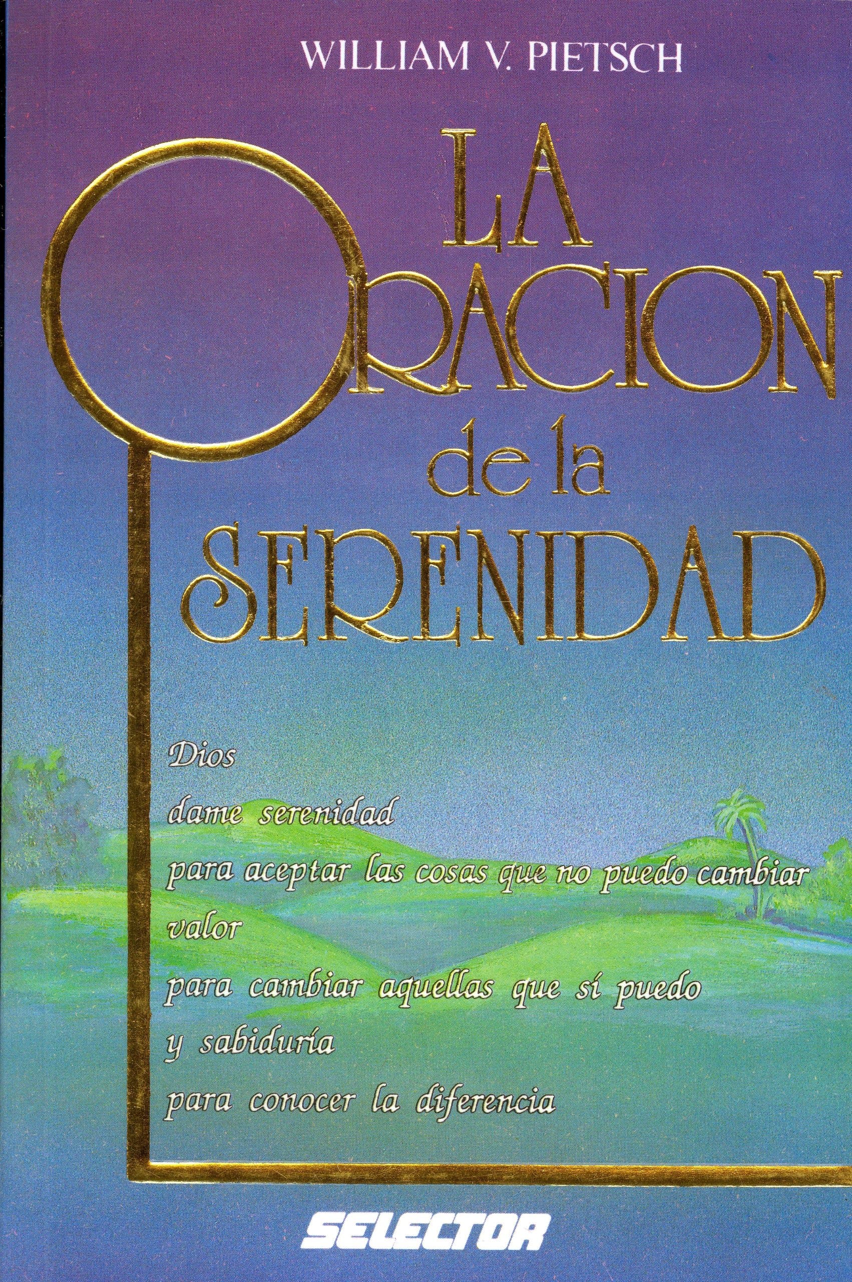 Portada de Oracion de la serenidad / Serenity Prayer